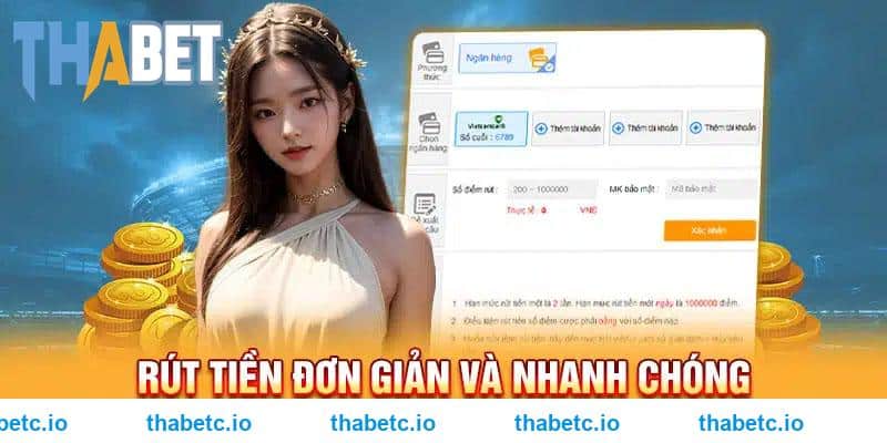 Thỏa mãn tiêu chí rút tiền THABET