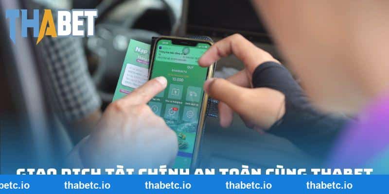 Tốc độ rút nạp tiền nhanh chóng tại THABET